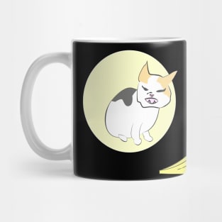 Smudge cat vs banana kitten meme Mug